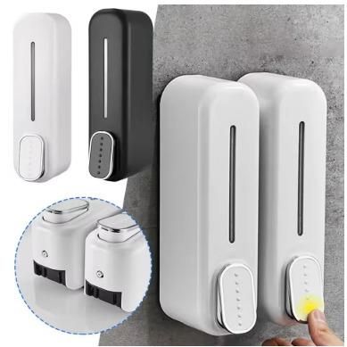 🚿 Press Wall-Mounted Dispenser – Manual Liquid Soap Pump