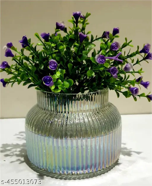 🌼✨ “Elegant Clear Glass Bud Vase – Modern Decorative Centerpiece for Home & Floral Arrangements”