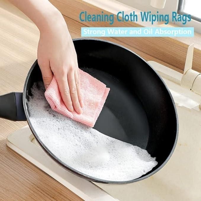 🧼✨ “20x Power Clean – Reusable Microfiber Cleaning Cloths with Smart Dispenser” ✨🧼
