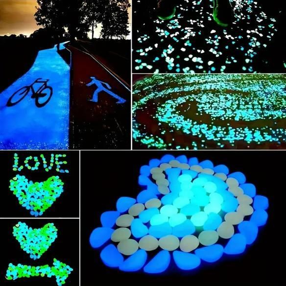 ✨🌈 “Glow Stones – 100pcs of Magical Fluorescent Rocks for Home & Garden Décor” 🌈✨
