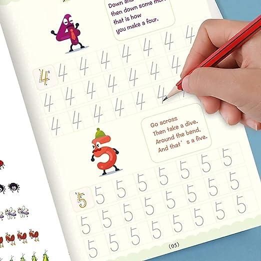 ✍️ Sank Magic Practice Copybook Set – Fun Learning with Reusable Writing Books!