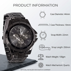 All-Black Tactical & Executive Watches For Men